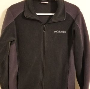 Womens Columbia zip up fleece jacket